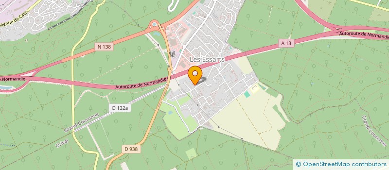 localisation de l'entreprise LES MERES VEILLEUSES COURONNAISES  GRAND-COURONNE