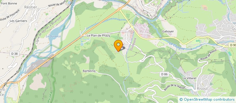 localisation de l'entreprise LES MERINOS DE PRE-LONG  RISOUL