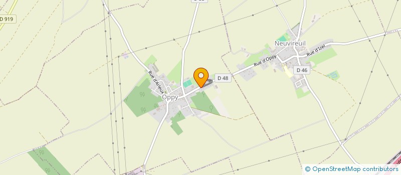 localisation de l'entreprise LES MERISIERS  OPPY