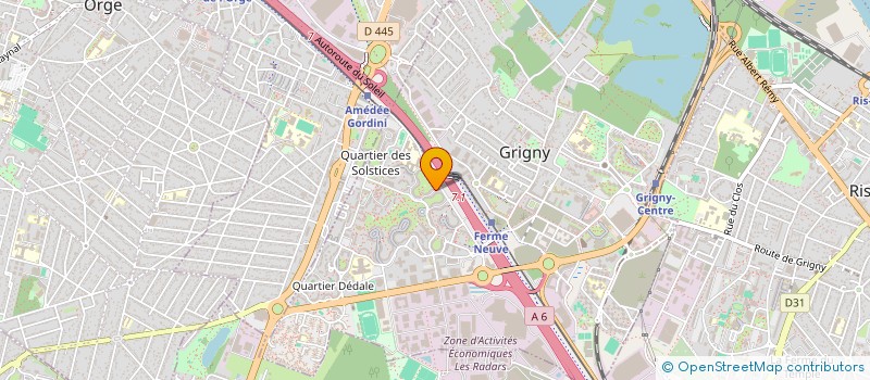 localisation de l'entreprise LES MERVEILLES CREOLES DE GRIGNY à GRIGNY