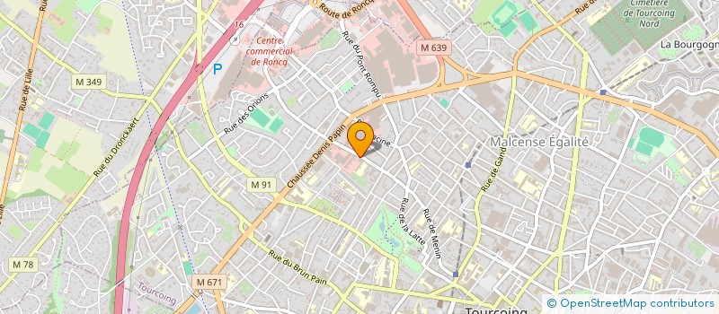 localisation de l'entreprise LES MERVEILLES D ALICE à TOURCOING