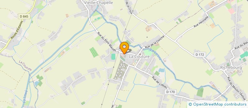 localisation de l'entreprise LES MERVEILLES D'EMILY  LA COUTURE