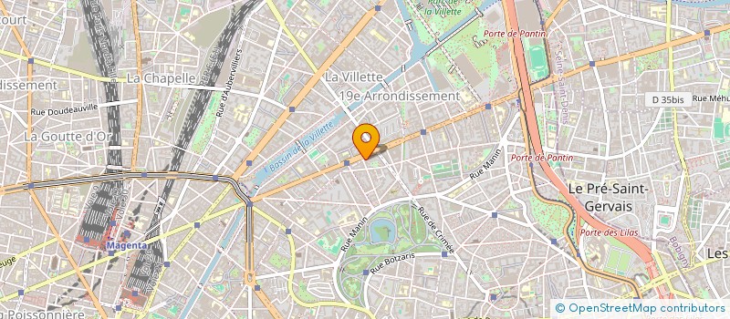 localisation de l'entreprise LES MERVEILLES D OONA  PARIS