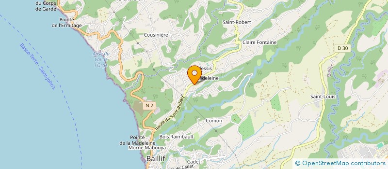 localisation de l'entreprise LES MERVEILLES DE BAILLIF à BAILLIF