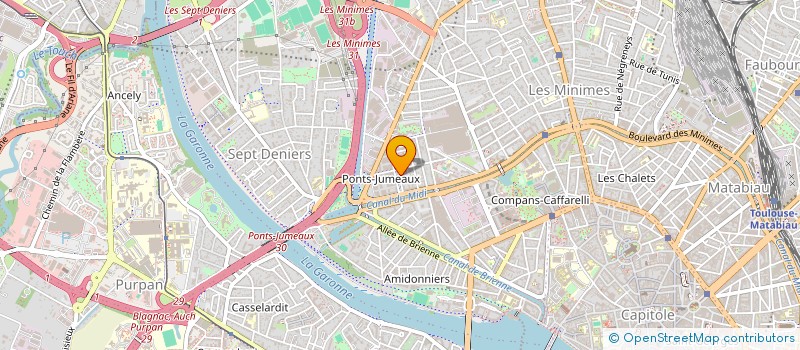 localisation de l'entreprise LES MERVEILLES DU MONDE BERBERE à TOULOUSE