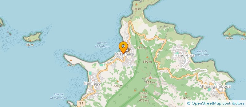 localisation de l'entreprise LES MERVEILLES DU NORD  MTSAMBORO