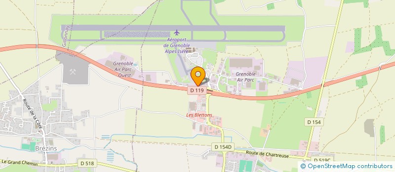 localisation de l'entreprise LES MESANGES à SAINT-ETIENNE-DE-SAINT-GEOIRS