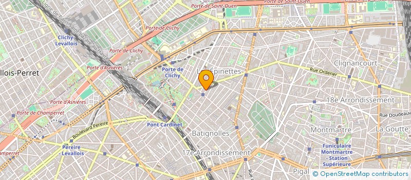 localisation de l'entreprise LES MESSAGERIES CONGOLAISES à PARIS