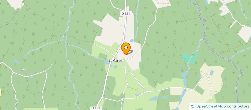 localisation de l'entreprise LES METAIRIES DU FRAPPIER  SAINT-CHRISTOPHE-DE-DOUBLE