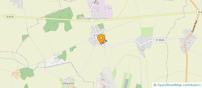 localisation de l'entreprise LES METIERS DU BATIMENT LMB à LIMOGES-FOURCHES