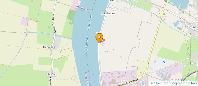 localisation de l'entreprise LES METIERS DU COEUR  SAINT-LOUIS-DE-MONTFERRAND