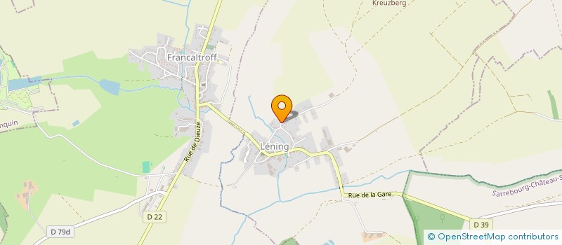 localisation de l'entreprise LES METRONOMES  BENESTROFF