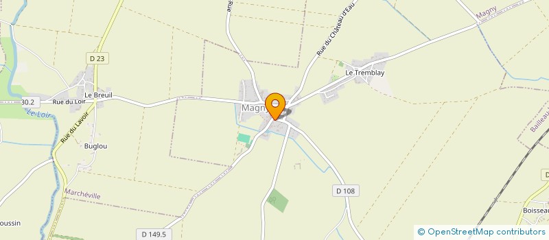 localisation de l'entreprise LES METRONOSIQUES à MAGNY