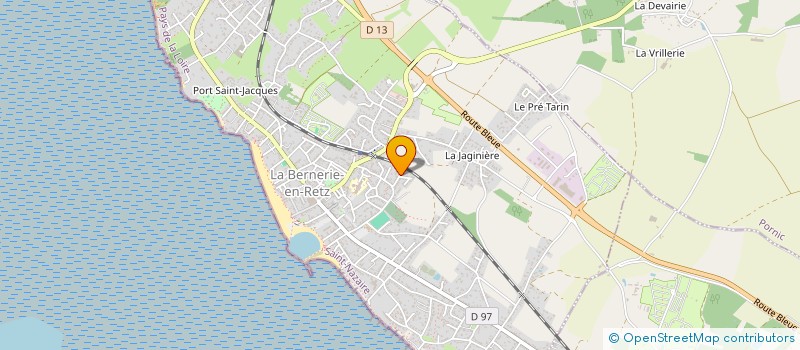 localisation de l'entreprise LES METS D'ANGELIQUE à LA BERNERIE-EN-RETZ