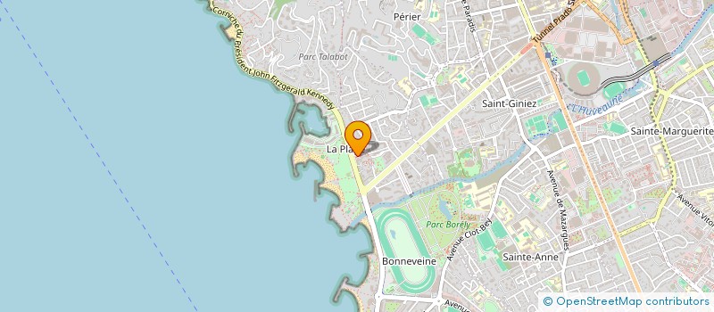 localisation de l'entreprise LES METS DU SUD à MARSEILLE 8EME