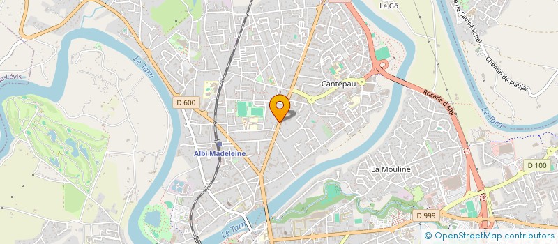 localisation de l'entreprise LES METS SANS GENES à ALBI