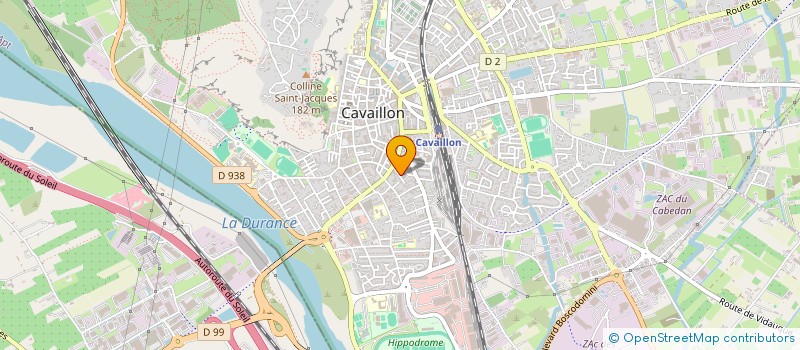 localisation de l'entreprise LES MEUBLES BONIS  CAVAILLON