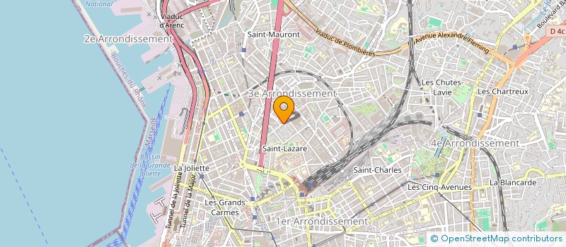 localisation de l'entreprise LES MEUBLES DE STRASBOURG à MARSEILLE