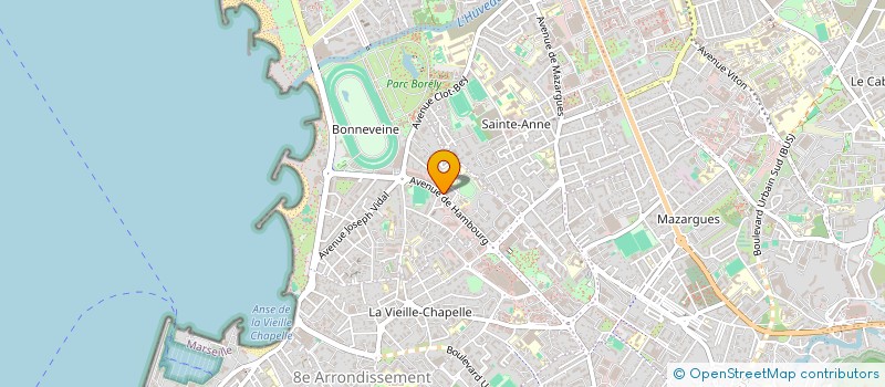 localisation de l'entreprise LES MEUBLES NICOLAS à MARSEILLE