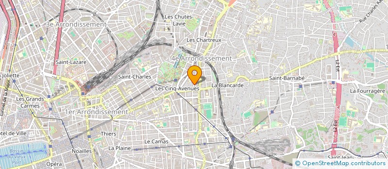 localisation de l'entreprise LES MIAOUS à MARSEILLE