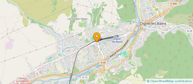 localisation de l'entreprise LES MICHES A LULU à DIGNE-LES-BAINS