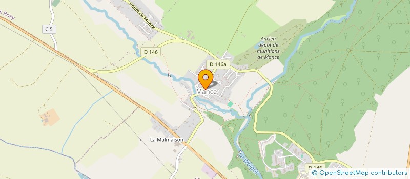 localisation de l'entreprise LES MICHES MANCOISES  VAL DE BRIEY