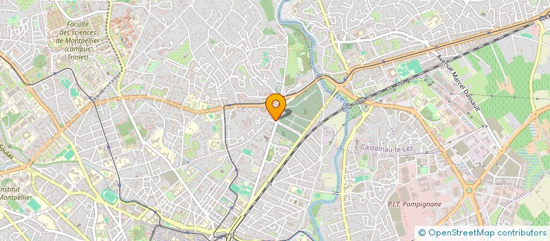 localisation de l'entreprise LES MICHES REBELLES à MONTPELLIER