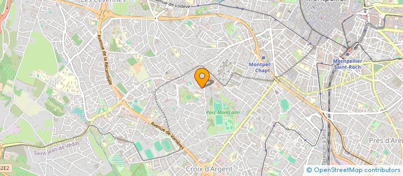 localisation de l'entreprise LES MICOCOULIERS SCI à MONTPELLIER