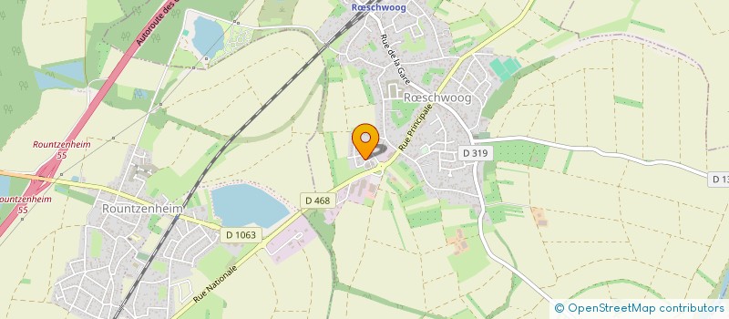 localisation de l'entreprise LES MICRO-BEBES R  RSCHWOOG