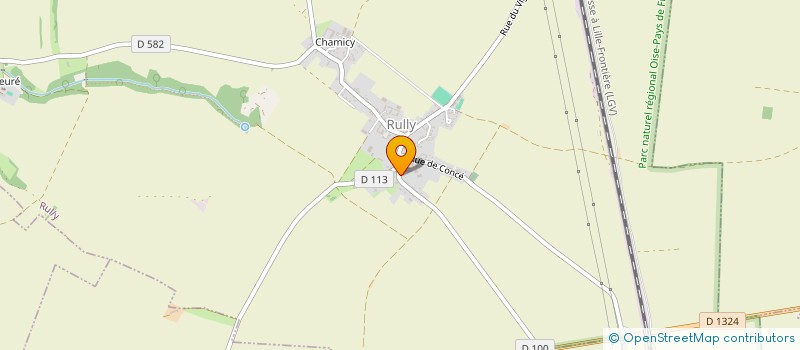 localisation de l'entreprise LES MICRO CRECHES JULES ET LILI  RULLY