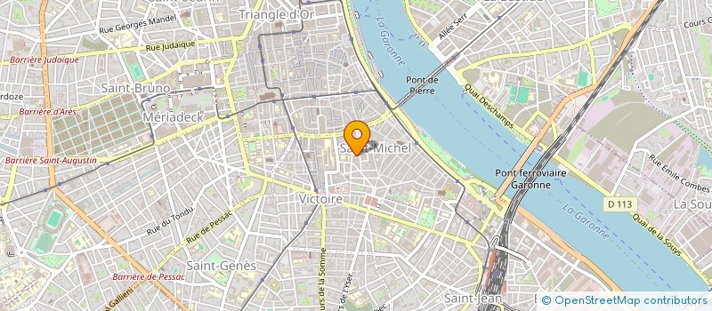 localisation de l'entreprise LES MICRO CRUS  BORDEAUX