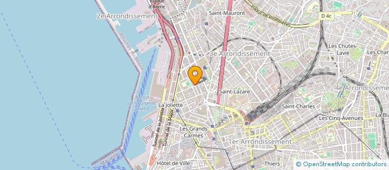 localisation de l'entreprise LES MICROBIOTES  MARSEILLE