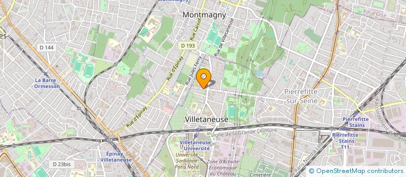 localisation de l'entreprise LES MIGNONS à VILLETANEUSE