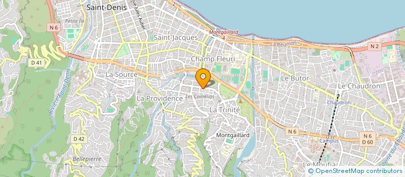 localisation de l'entreprise LES MILLE EPIS à SAINT-DENIS