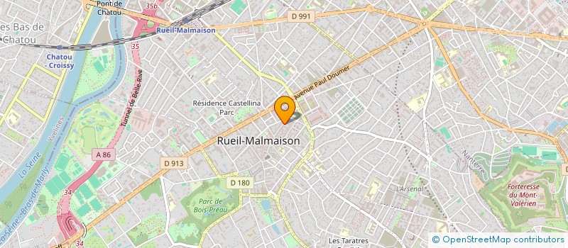 localisation de l'entreprise LES MILLE ET UNE CLEFS à RUEIL-MALMAISON