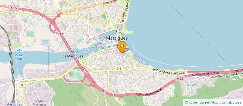 localisation de l'entreprise LES MILLE ET UNE COIFFURE à MARTIGUES
