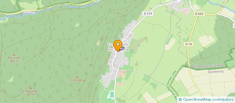 localisation de l'entreprise LES MILLE ET UNE FINESSES  KIRRWILLER