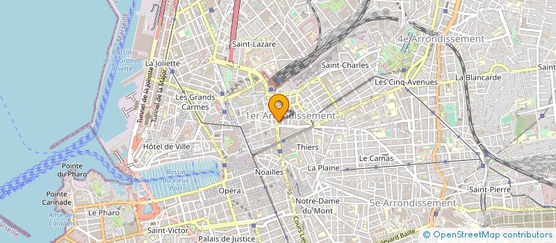 localisation de l'entreprise LES MILLE ET UNE NUITS à MARSEILLE