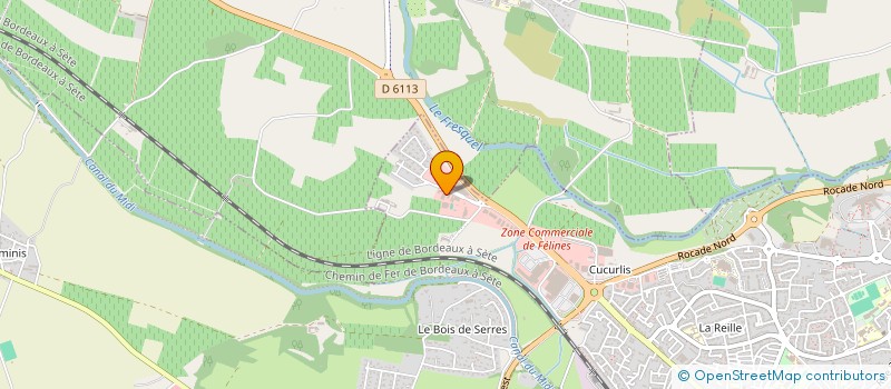 localisation de l'entreprise LES MILLE ET UNE NUITS  CARCASSONNE