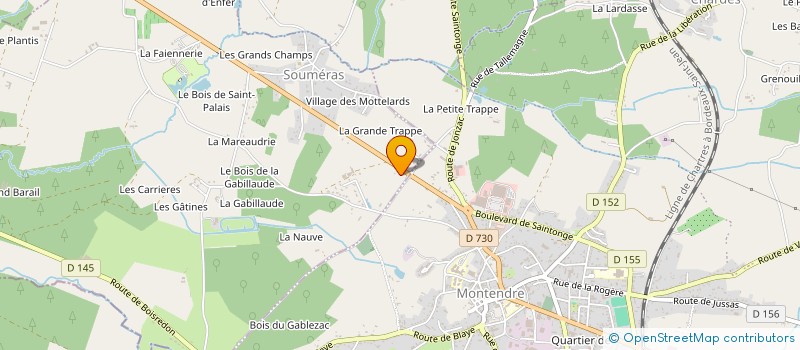 localisation de l'entreprise LES MILLE ET UNE PLUMES  SOUMERAS