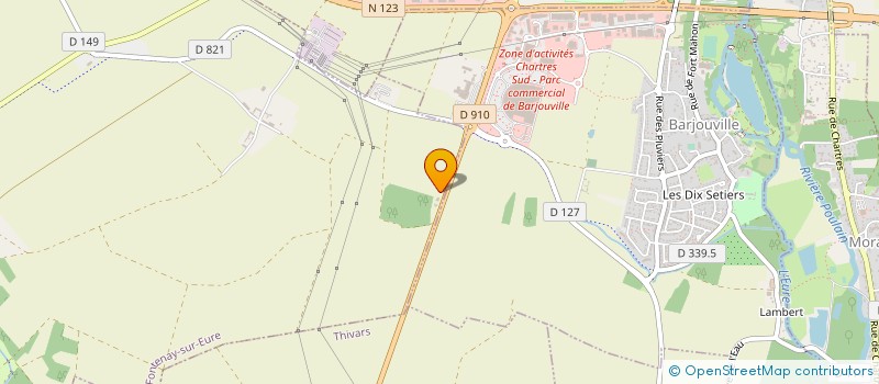 localisation de l'entreprise LES MILLE ET UNE SAVEURS à FONTENAY S EURE