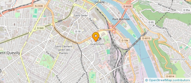 localisation de l'entreprise LES MILLE ET UNE SAVEURS  ROUEN