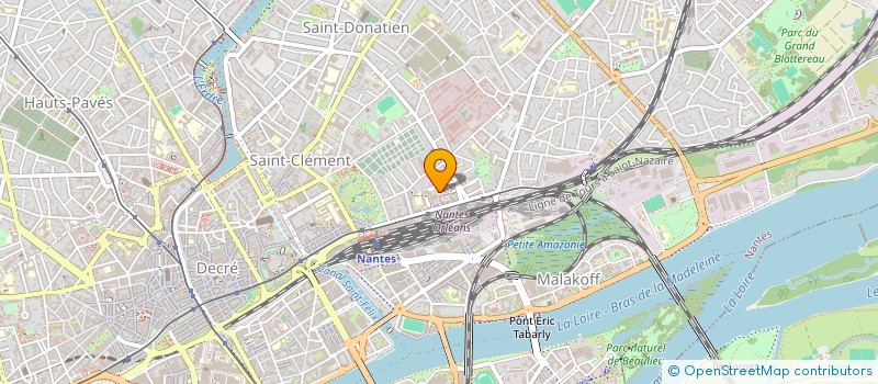 localisation de l'entreprise LES MILLE FLEURS  NANTES