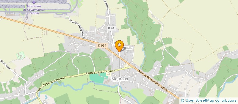 localisation de l'entreprise LES MILLE PATTES DE MOUROUX  MOUROUX