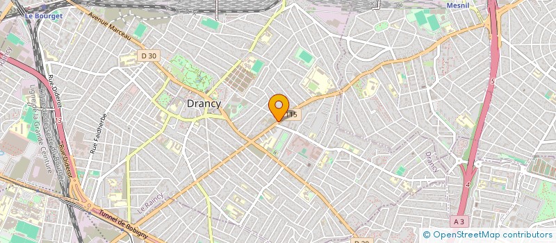 localisation de l'entreprise LES MILLES ENERGIE à DRANCY