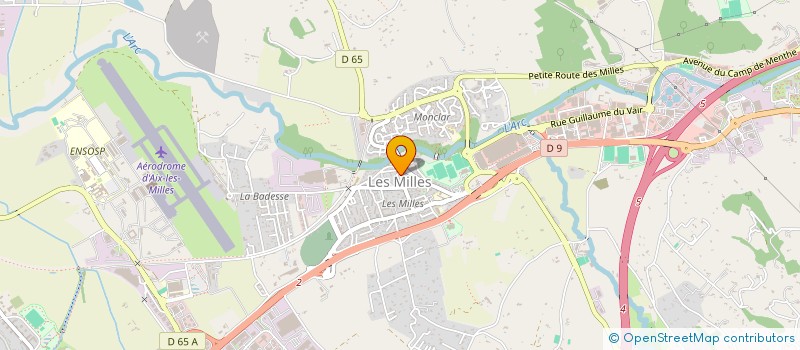 localisation de l'entreprise LES MILLES ET UN REPAS  AIX-EN-PROVENCE