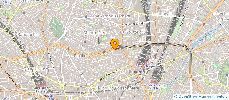 localisation de l'entreprise LES MIMI PINSON  PARIS