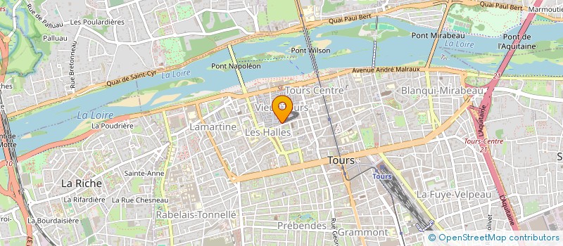 localisation de l'entreprise LES MIMOSAS  TOURS
