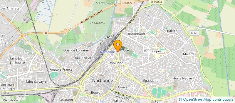 localisation de l'entreprise LES MIMOSAS à NARBONNE