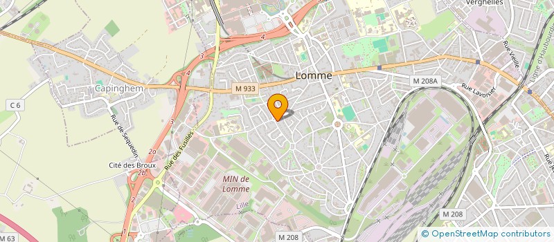 localisation de l'entreprise LES MIMOSAS à LILLE